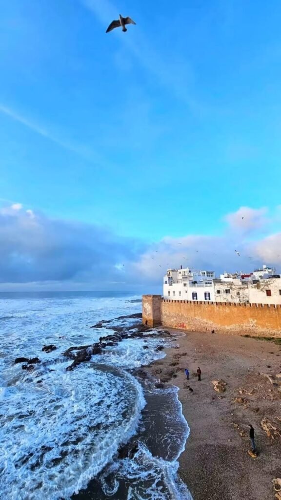 Essaouira seaside and Atlantic Ocean, Morocco